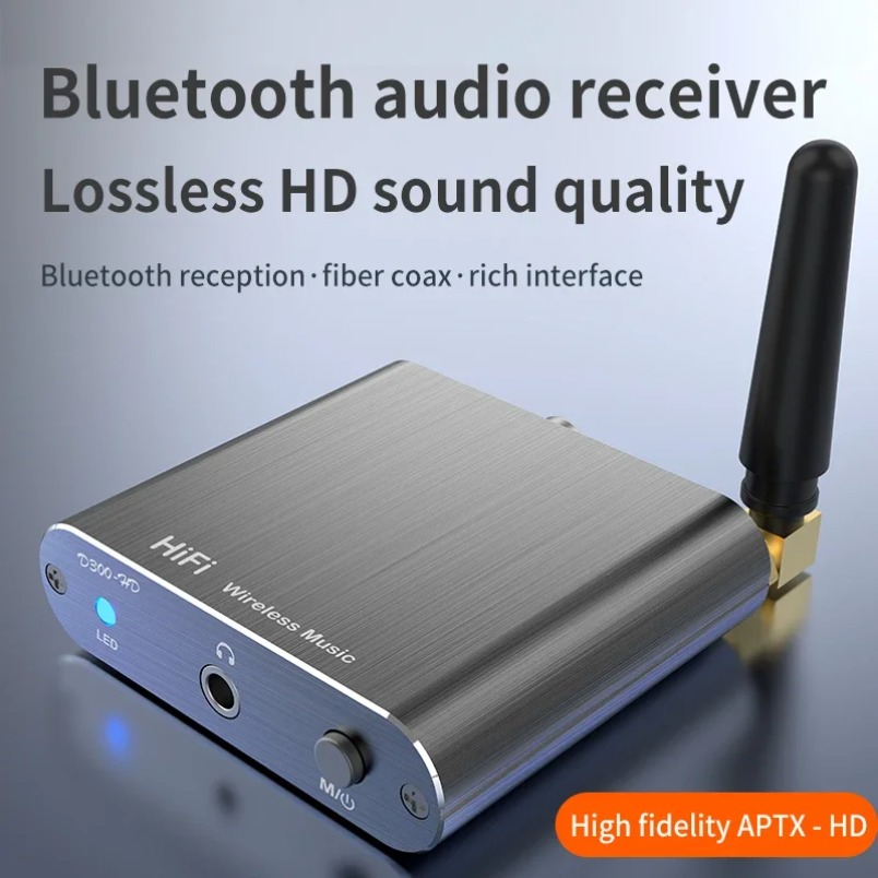 QCC 5.2 Bluetooth Audio Receiv - Bluetooth Adapter Receiver ulasan dan harga