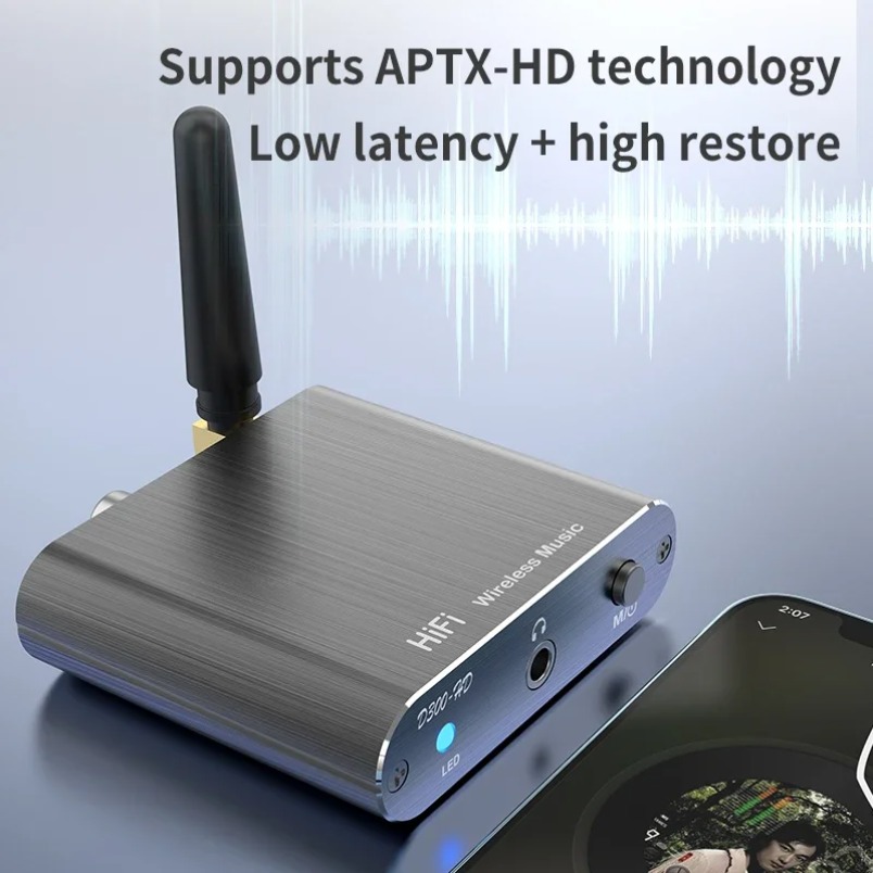 QCC 5.2 Bluetooth Audio Receiv - Bluetooth Adapter Receiver ulasan dan harga