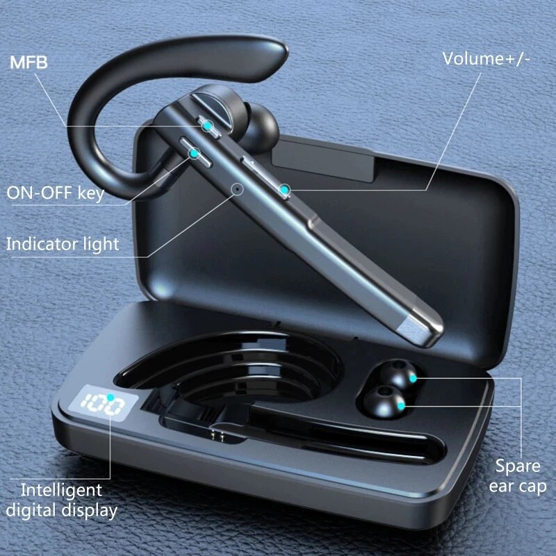 YYK520 Bluetooth Headset Noise - Sports Earphone Hook ulasan dan harga