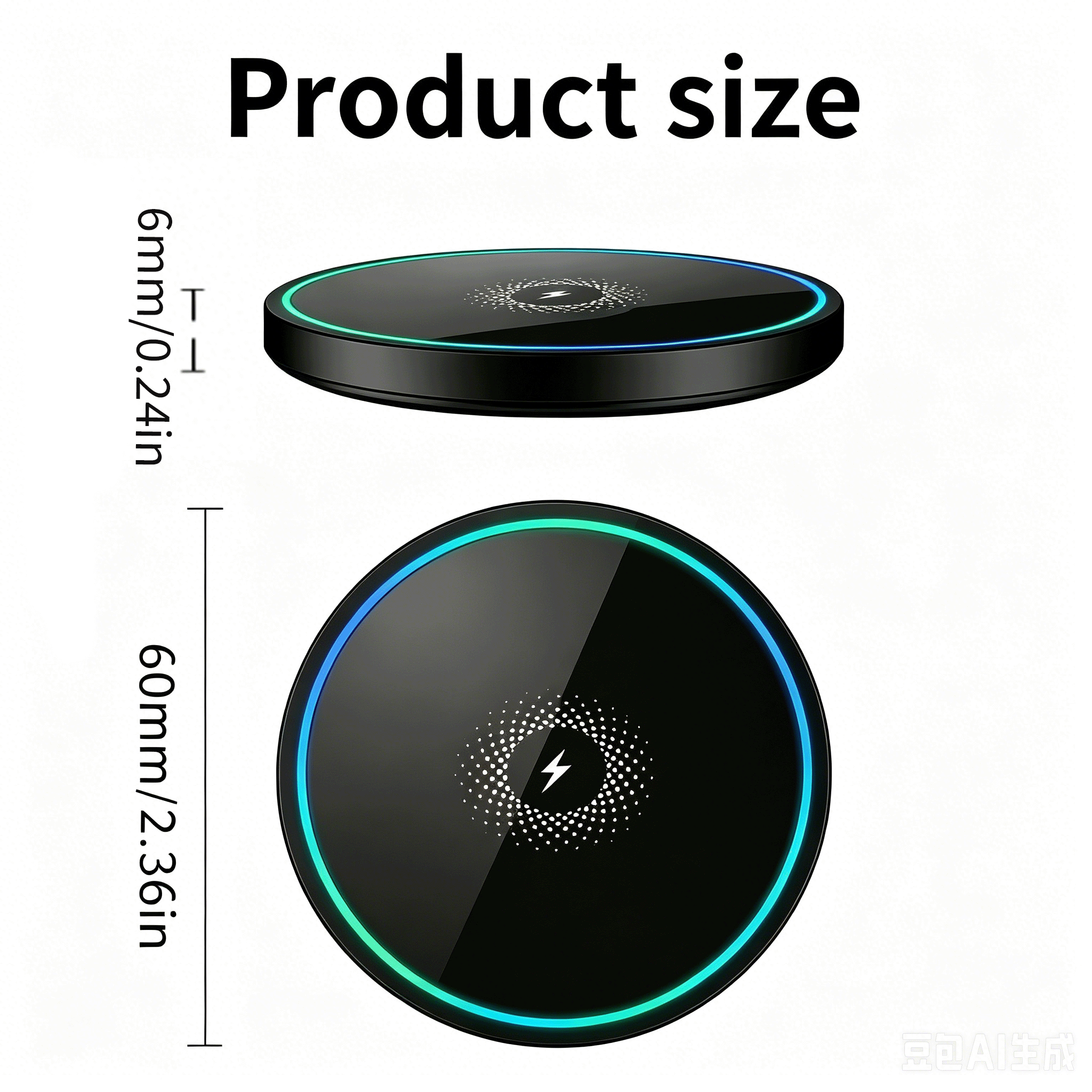 Wireless Charger, Compatible w - Usb C Earphone ulasan dan harga