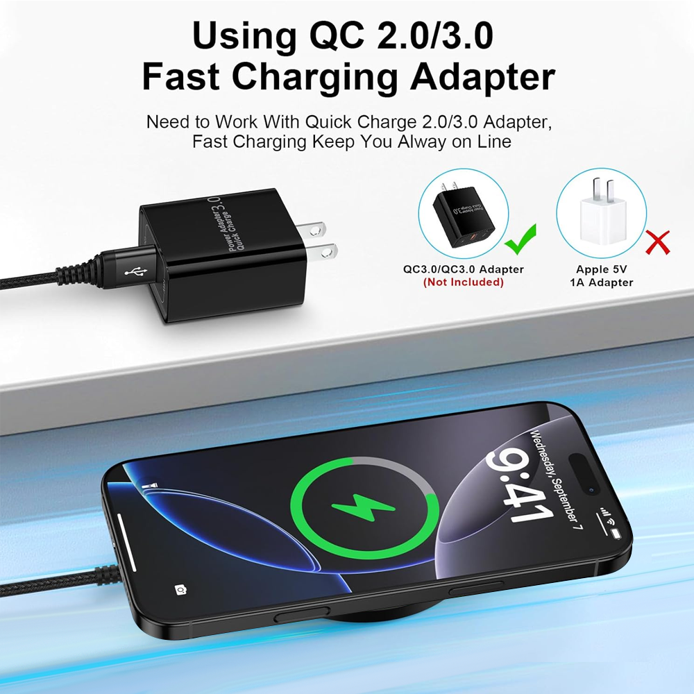 Wireless Charger, Compatible w - Usb C Earphone ulasan dan harga
