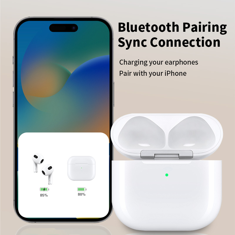 AirPods 4 Charger Case Replace - Earbuds Charging Case ulasan dan harga