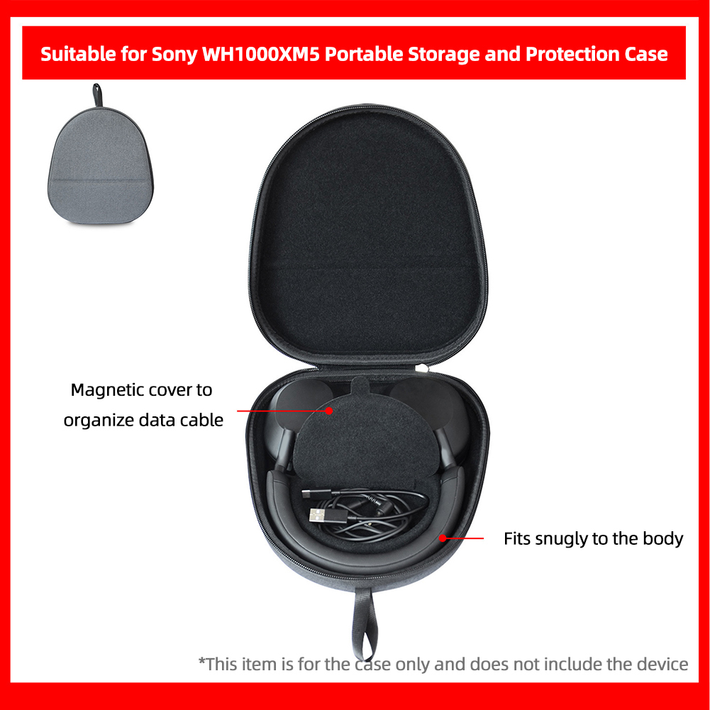 Hard Travel Case EVA Hard Carr - Headphone Case Hard ulasan dan harga