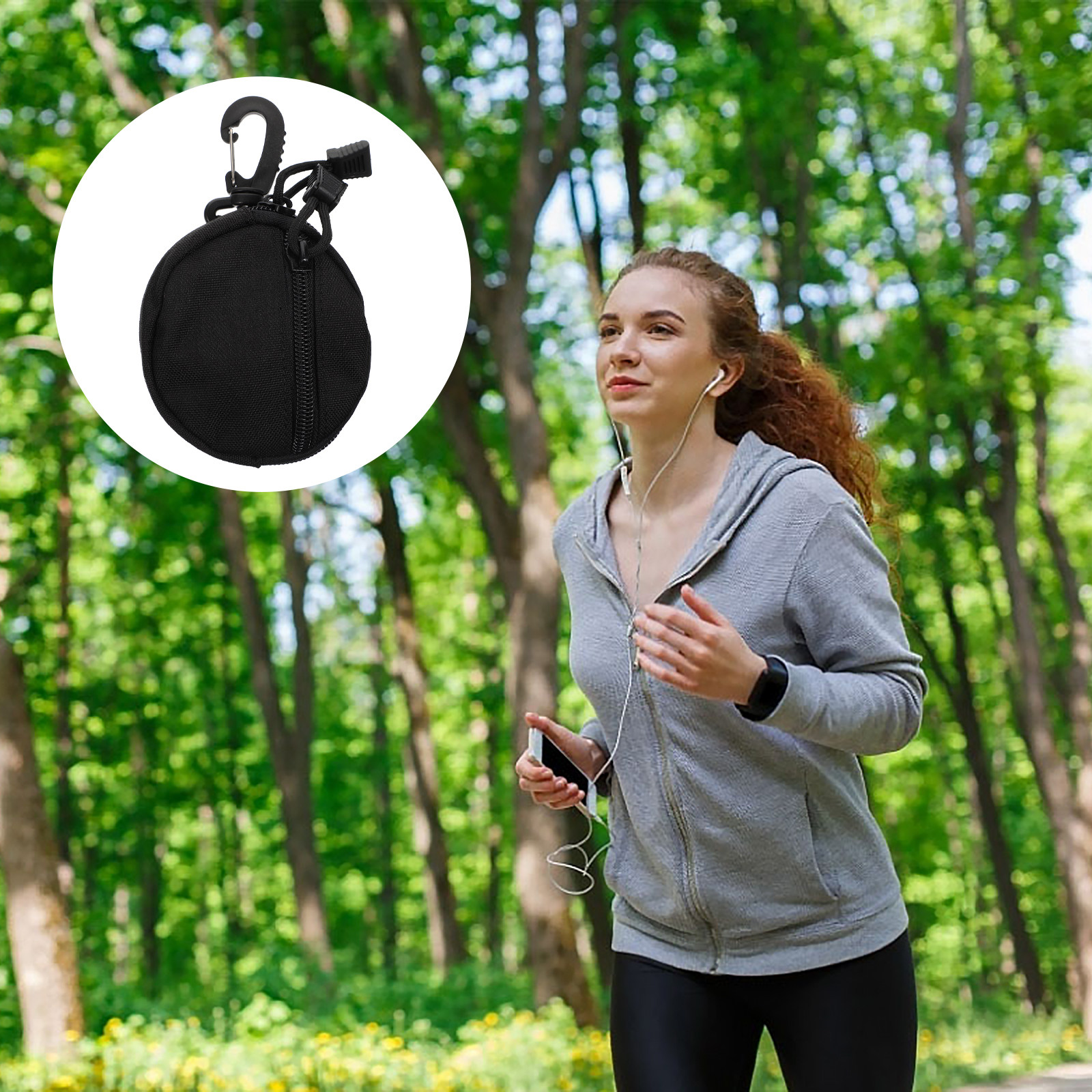 Polyester Multi-Purpose Hangin - Sports Earphone Hook ulasan dan harga