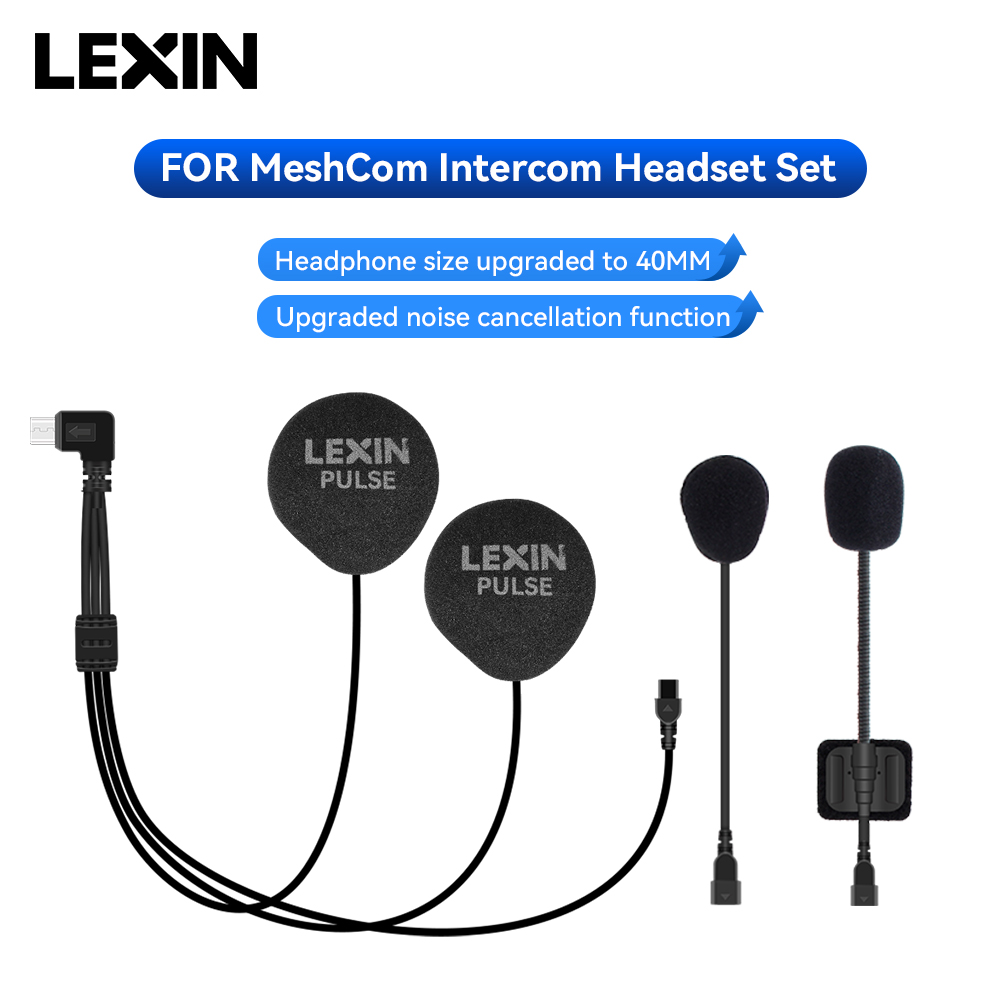 LEXIN-MeshCom mesh intercom 40 - Noise Cancelling Headphone ulasan dan harga