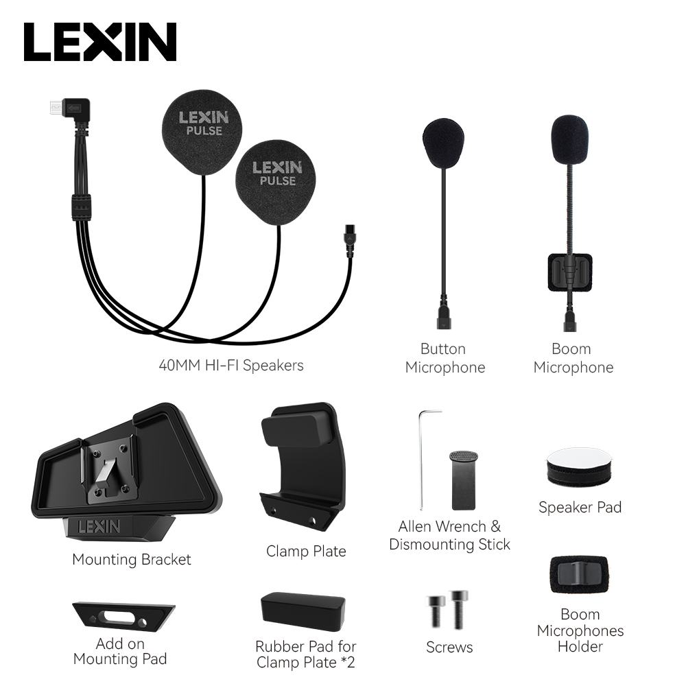 LEXIN-MeshCom mesh intercom 40 - Noise Cancelling Headphone ulasan dan harga