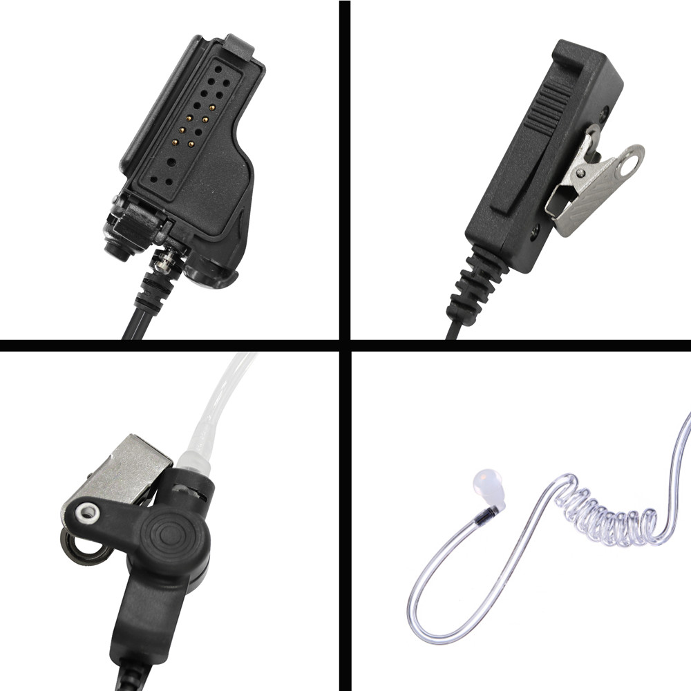 VBLL Walkie Talkie 2-wire Surv - Wired Earphone Mic ulasan dan harga