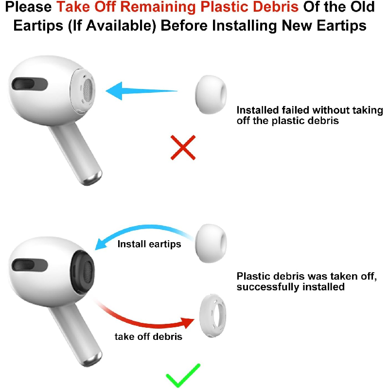 Soft Black Silicone Earbud Tip - Silicone Ear Tip Replacement ulasan dan harga