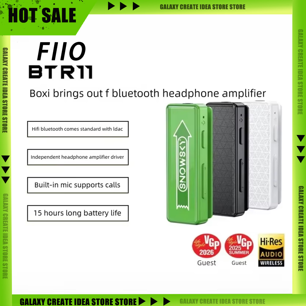 FiiO BTR11 Bluetooth Audio Rec - Wired Earphone Mic ulasan dan harga