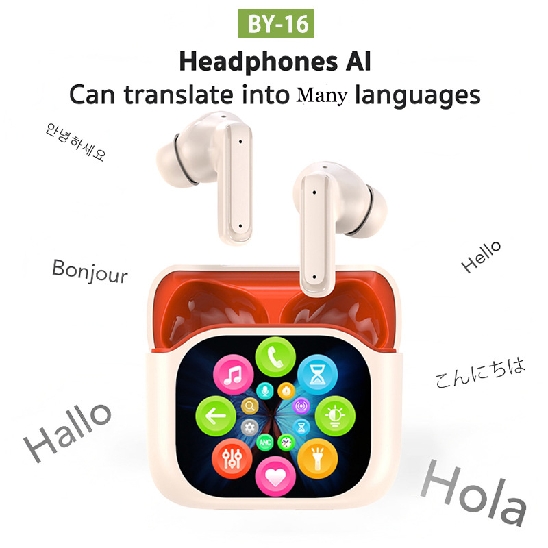 2025 AI Translation Bluetooth  - Noise Cancelling Headphone ulasan dan harga