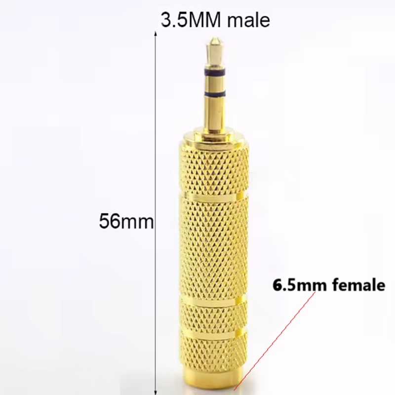 Audio 6.35mm male to 3.5 femal - Cable Extension 3.5 ulasan dan harga