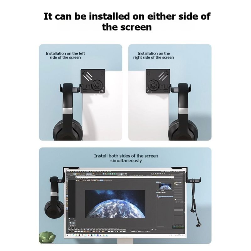 【HOT A69Z!】Clamp-On Headset Ho - Headphone Stand Desk ulasan dan harga
