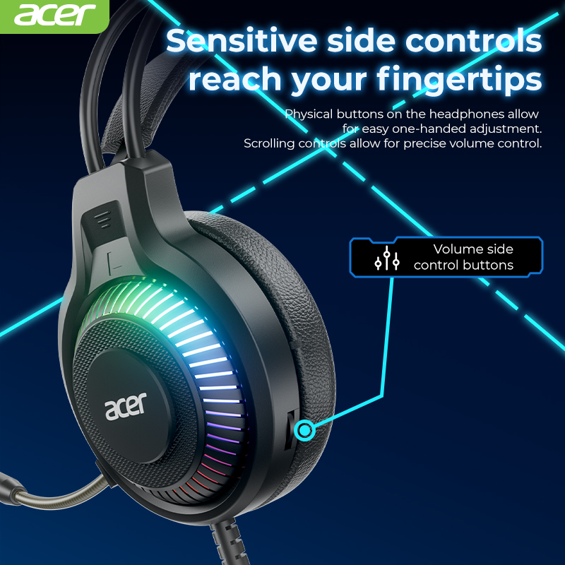 RGB Cool Lighting Wired Earpho - Gaming Headset Rgb ulasan dan harga