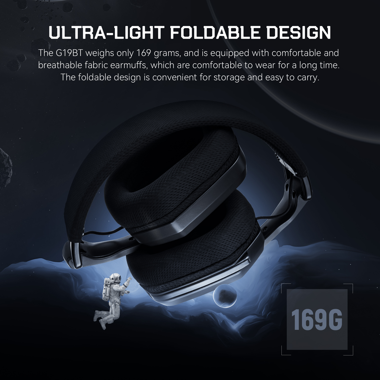 EKSA G19BT 2.4GHz Wireless Gam - Gaming Headset Rgb ulasan dan harga