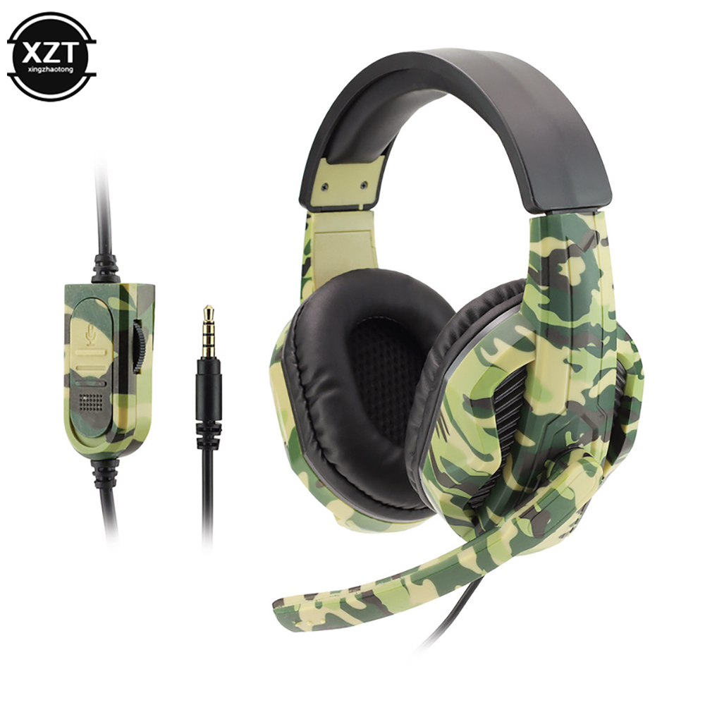 Camouflage Gaming Headset 3.5m - Gaming Headset Rgb ulasan dan harga