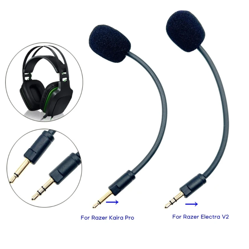 Replacement Game headphone Mic - Wired Earphone Mic ulasan dan harga