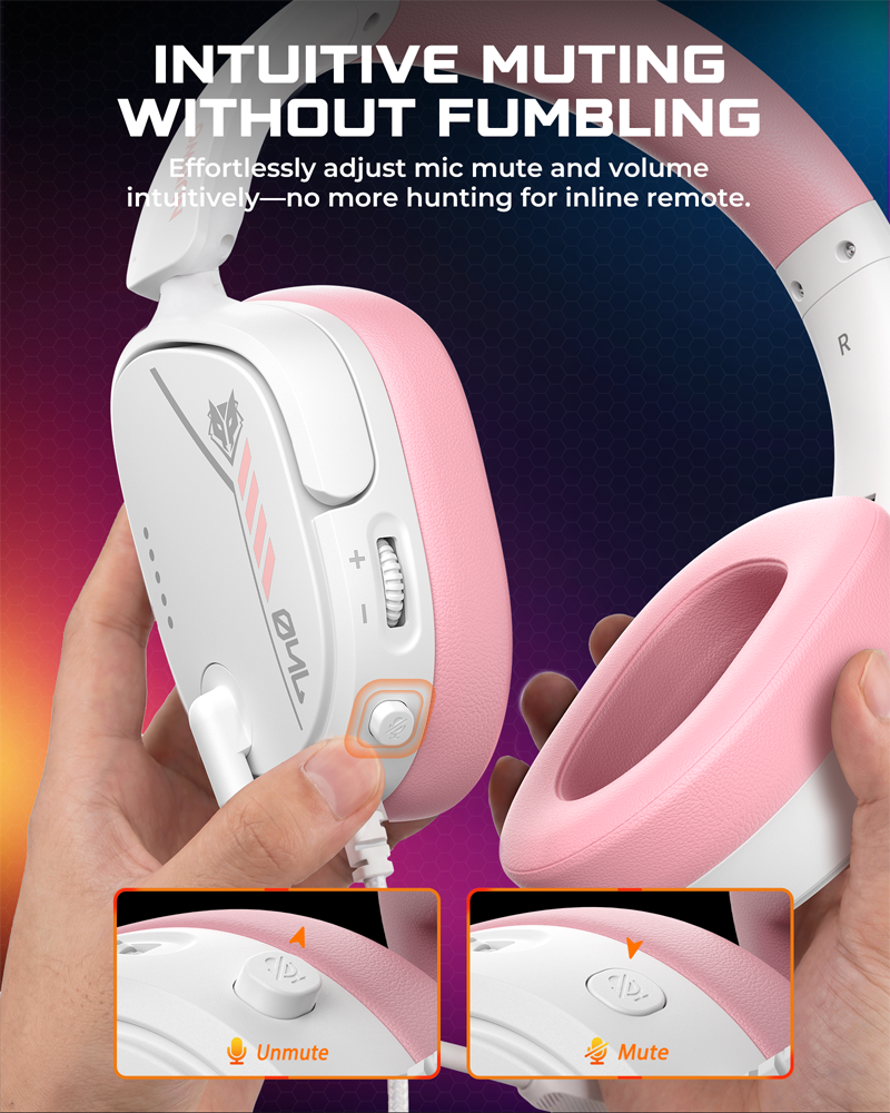 NUBWO HG04L Gaming Headset for - Gaming Headset Rgb ulasan dan harga