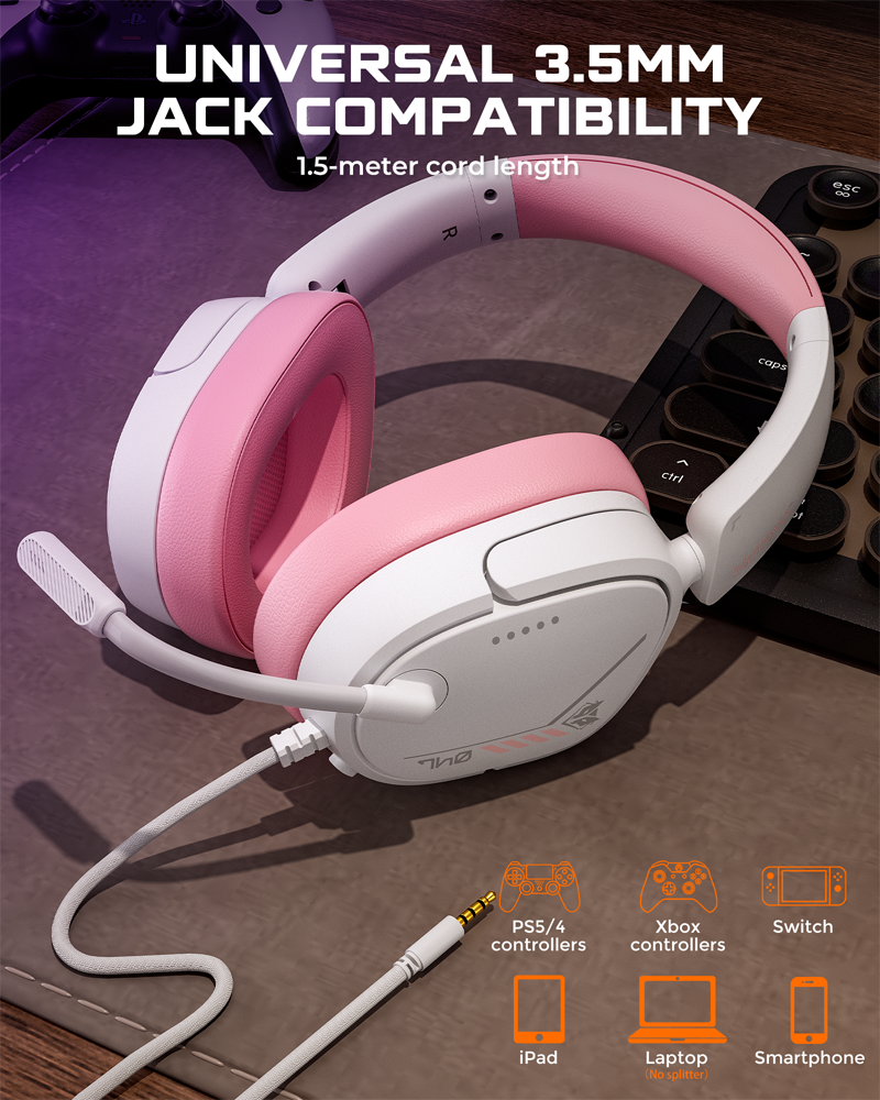 NUBWO HG04L Gaming Headset for - Gaming Headset Rgb ulasan dan harga